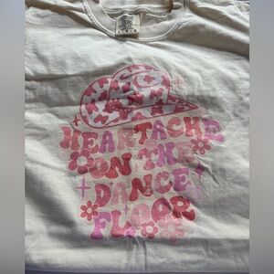Comfort Colors Heartache on the Dance Floor tee